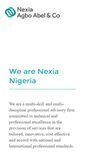 Mobile Screenshot of nexianigeria.com